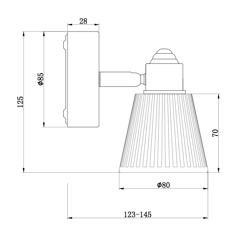 Edit Rain Bathroom Wall Light - Chrome 6 Edit Rain Bathroom Wall Light - Chrome - Image 6