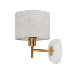 Edit Marble Wall Light - Brass -Home Lighting Store 45634 02 1