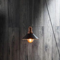 Forum Dale Ceiling Pendant Lamp Holder - Antique Copper -Home Lighting Store 45696 12 1