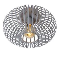 Lucide Manuela Flush Ceiling Light - Grey -Home Lighting Store 45945 41