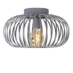 Lucide Manuela Flush Ceiling Light - Grey -Home Lighting Store 45945 42