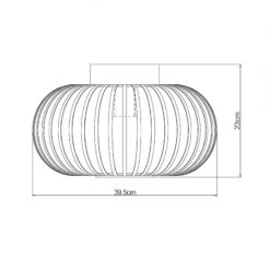 Lucide Manuela Flush Ceiling Light - Grey -Home Lighting Store 45945 DIA