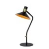 Lucide Pepijn Touch Desk Lamp - Black & Gold