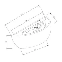 Edit Bexley Up & Down Plaster Wall Light -Home Lighting Store 46265 dia