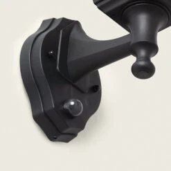 Edit Coastal Sennen Outdoor Lantern Wall Light With Dusk To Dawn Sensor - Black -Home Lighting Store 46269 005