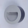 Edit Street LED Outdoor Recessed Wall Light - Silver