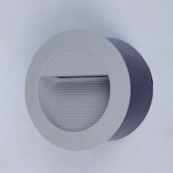Edit Street LED Outdoor Recessed Wall Light - Silver