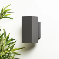 Edit Box Up & Down Outdoor Wall Light - Anthracite -Home Lighting Store 46284 13