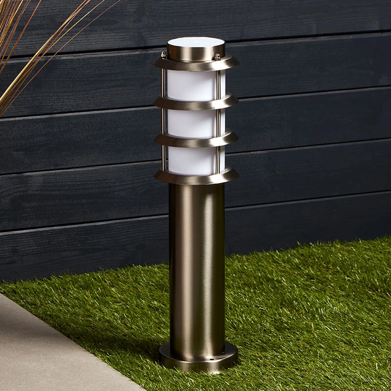 Edit Stirling Outdoor Post Light - Stainless Steel 2 Edit Stirling Outdoor Post Light - Stainless Steel - Image 2
