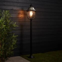 Searchlight Evolve Outdoor Post Light - Black -Home Lighting Store 46483 12