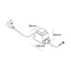 EasyFit 12V Garden Lights - 150W Transformer -Home Lighting Store 46523 line drawing