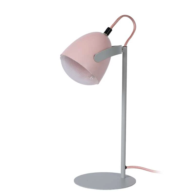 Lucide Dylan Desk Lamp - Pink 2 Lucide Dylan Desk Lamp - Pink - Image 2