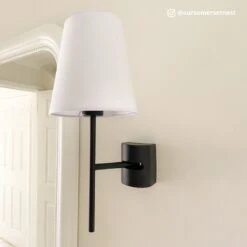 Edit Pure Wall Light - Black & White 7 Edit Pure Wall Light - Black & White -Home Lighting Store 46690 13