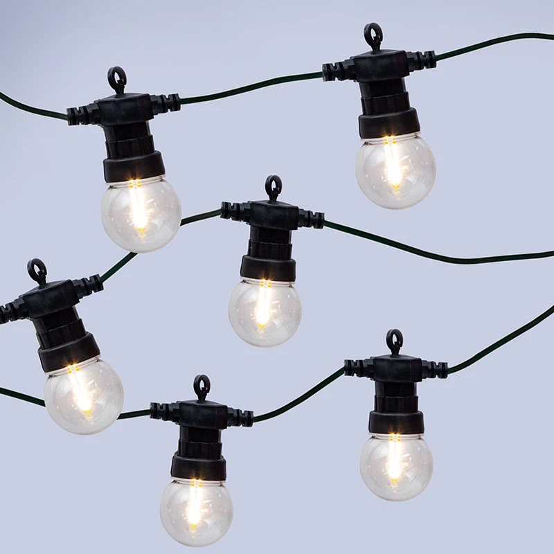 Easyfit 12V Garden Lights - Golf Ball LED Festoon Lights - 10 Lights 4 Easyfit 12V Garden Lights - Golf Ball LED Festoon Lights - 10 Lights - Image 4