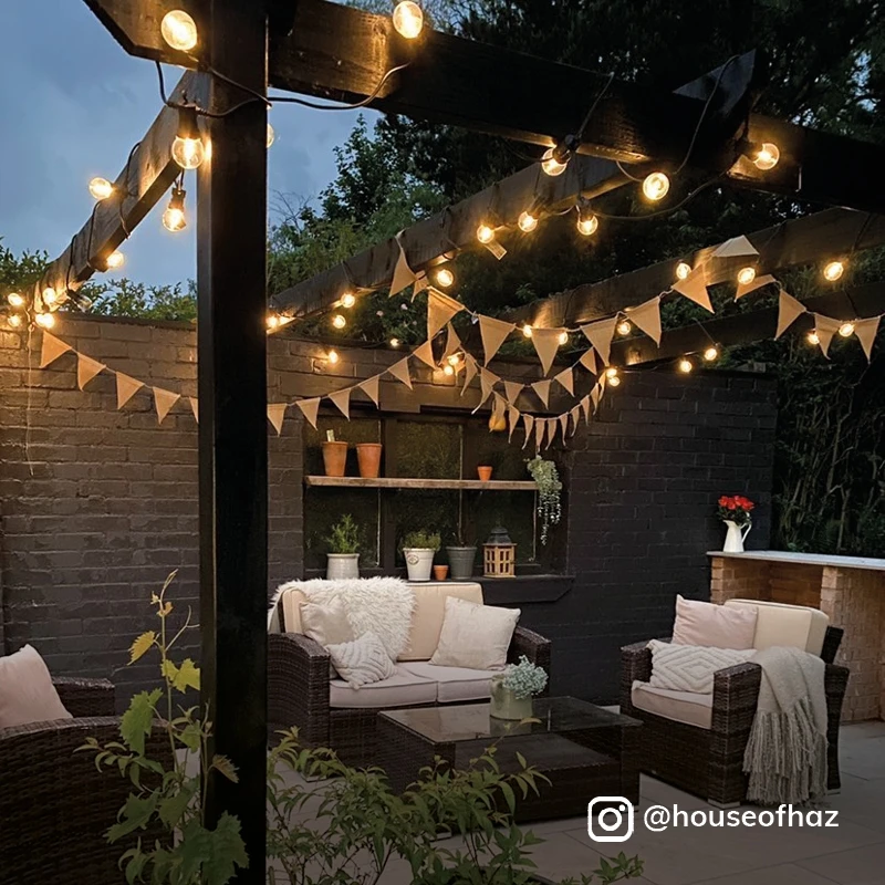 Easyfit 12V Garden Lights - Golf Ball LED Festoon Lights - 10 Lights 6 Easyfit 12V Garden Lights - Golf Ball LED Festoon Lights - 10 Lights - Image 6