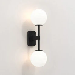 Astro Tacoma Twin Wall Light - Bracket Only - Matt Black 6 Astro Tacoma Twin Wall Light - Bracket Only - Matt Black -Home Lighting Store 47228 11