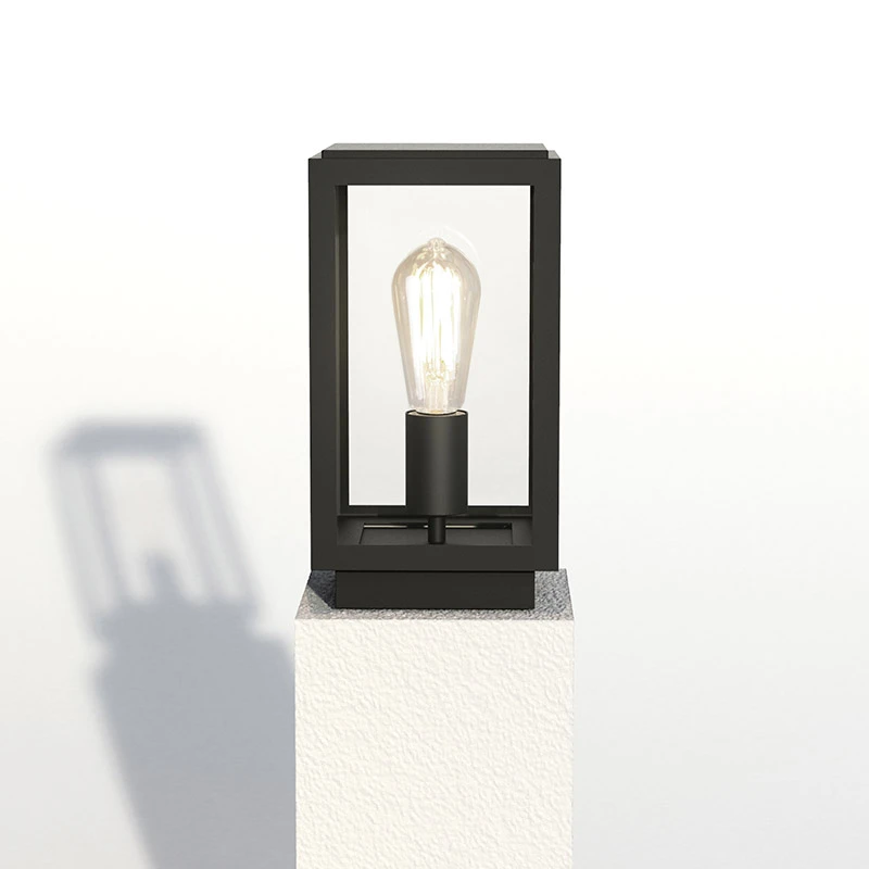 Astro Homefield Outdoor Pedestal Light - Textured Black 2 Astro Homefield Outdoor Pedestal Light - Textured Black - Image 2