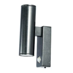 Edit Pimlico Outdoor Up & Down Wall Light With PIR Sensor - Anthracite -Home Lighting Store 48122 02