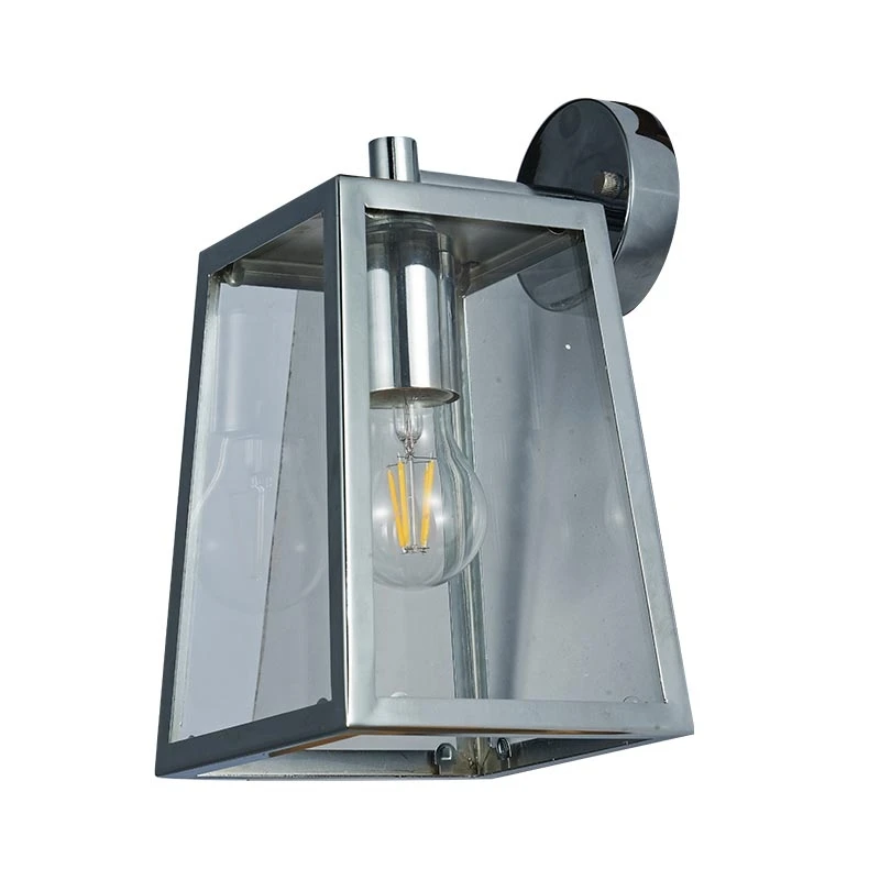 Edit Wimbledon Lantern Wall Light - Polished Nickel 4 Edit Wimbledon Lantern Wall Light - Polished Nickel - Image 4
