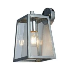 Edit Wimbledon Lantern Wall Light - Polished Nickel 7 Edit Wimbledon Lantern Wall Light - Polished Nickel -Home Lighting Store 48146 02