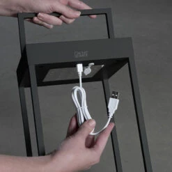 Konstsmide Portofino Solar LED Outdoor Lantern - Black -Home Lighting Store 48461 14