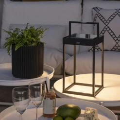 Konstsmide Portofino Solar LED Outdoor Lantern - Black -Home Lighting Store 48461 17