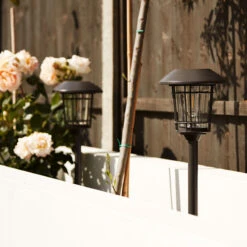 Suri Solar Metal Cage Stake Lights - Set Of 2 -Home Lighting Store 49514 21