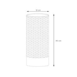 Lucide Beli Table Lamp - Black -Home Lighting Store 49698 DIA