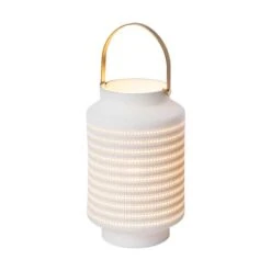 Lucide Jamila Porcelain Table Lamp - White