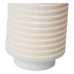 Lucide Jamila Porcelain Table Lamp - White -Home Lighting Store 49868 42