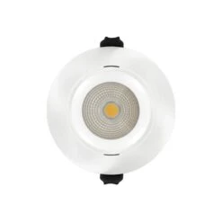 Integral 9W Warm White Dimmable LED Fire Rated Adjustable Downlight - Matt White 7 Integral 9W Warm White Dimmable LED Fire Rated Adjustable Downlight - Matt White -Home Lighting Store 60929 02