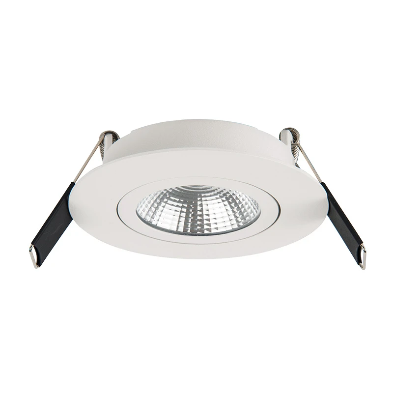 Integral Ultra Slim 6.5W Warm White Dimmable LED Tiltable Downlight - White 2 Integral Ultra Slim 6.5W Warm White Dimmable LED Tiltable Downlight - White - Image 2