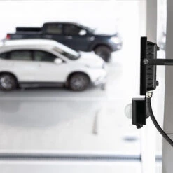 V-Tac 30W Warm White Samsung Chip LED Floodlight With PIR Sensor - Black -Home Lighting Store 62547 11