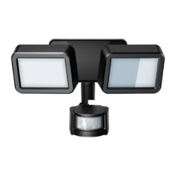 Envirolight 20W Daylight LED Twin Floodlight With PIR Sensor
