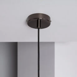 Edit Bowie Ceiling Pendant Lamp Holder - Black -Home Lighting Store 63010 06