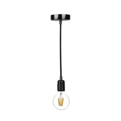 Edit Bowie Ceiling Pendant Lamp Holder - Black -Home Lighting Store 63010 08
