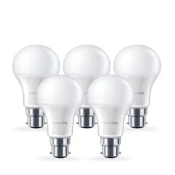 Philips 13W Corepro Warm White LED GLS Bulb - Bayonet Cap - Pack Of 5