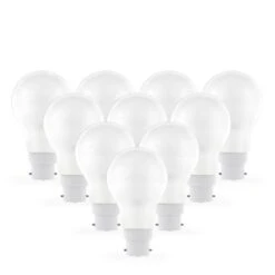 1W Warm White LED GLS Bulb - Bayonet Cap - Pack Of 10