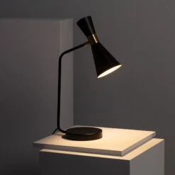 Edit Jigger Desk Lamp - Black & Gold 11 Edit Jigger Desk Lamp - Black & Gold -Home Lighting Store E1015 57