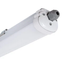 Slim Weatherproof 18W Daylight LED Batten Light - 600mm (2ft)