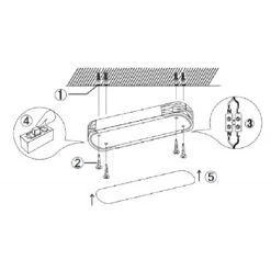 Edit Dari 18W White Selectable LED Flush Ceiling Light - White & Wood 13 Edit Dari 18W White Selectable LED Flush Ceiling Light - White & Wood -Home Lighting Store E1247 56