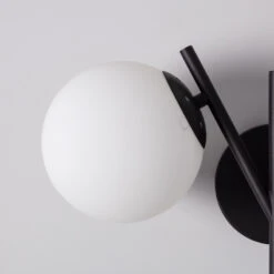 Edit Balts 2 Arm Wall Light - Black -Home Lighting Store E1312 006