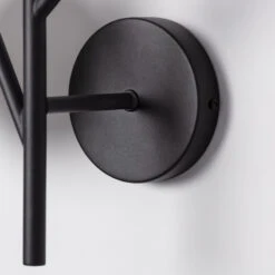 Edit Balts 2 Arm Wall Light - Black -Home Lighting Store E1312 007