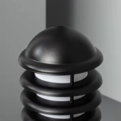 Edit Guiza 40 Outdoor Pedestal Light - Black -Home Lighting Store E1369 008