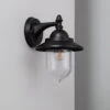 Edit Klasik Outdoor Hanging Lantern Wall Light - Black