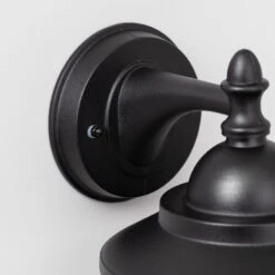 Edit Klasik Outdoor Hanging Lantern Wall Light - Black -Home Lighting Store E1402 009