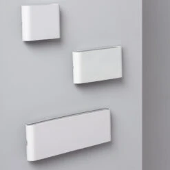 Edit Longluming 20W Warm White LED Outdoor Up & Down Wall Light - White -Home Lighting Store E1418 008