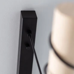 Edit Monah 4 Light Bar Ceiling Pendant - Black & Wood -Home Lighting Store E2042 59