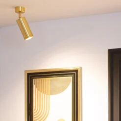 Edit Quartz Single Spotlight - Gold 9 Edit Quartz Single Spotlight - Gold -Home Lighting Store E2088 003