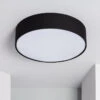 Edit Ranje Flush Ceiling Light - Black